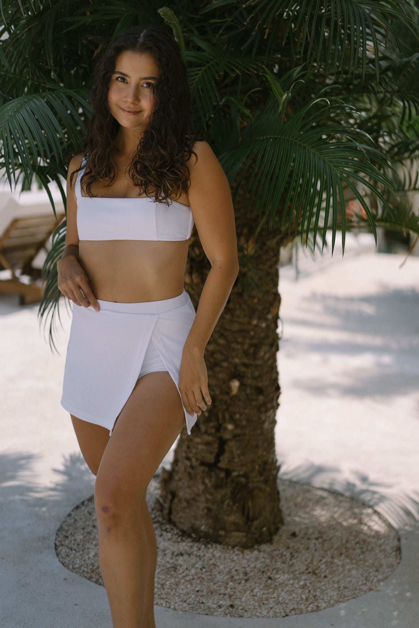 The Tennis Swim Skirt